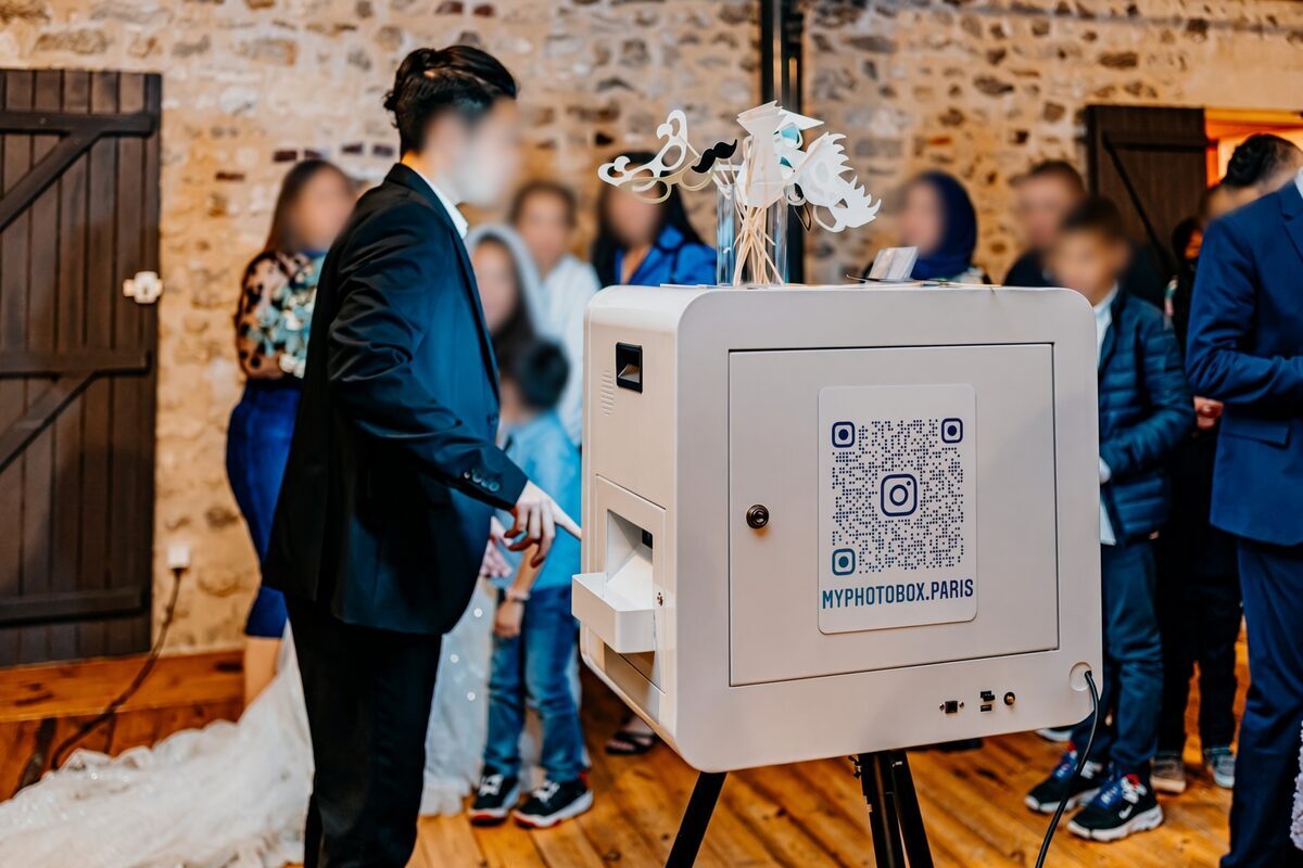 Photobooth mariage avec props